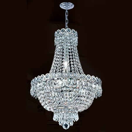 1 Tier Lighting Worldwide Lighting W83049C16 Empire 8-Light 1 Tier 16