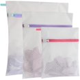 thumbnail image 1 of HAYANLead-free Premium Soft 125g Diamond Mesh Laundry Bags with Sturdy Zipper for Delicates - 3 Pack Durable Laundry Wash Bags - Protect Clothes in Washing Machine - 1 Large, 1 Medium, 1 Small, 1 of 1