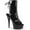 Black Patent/Black, variant on Women's Pleaser Delight 1018