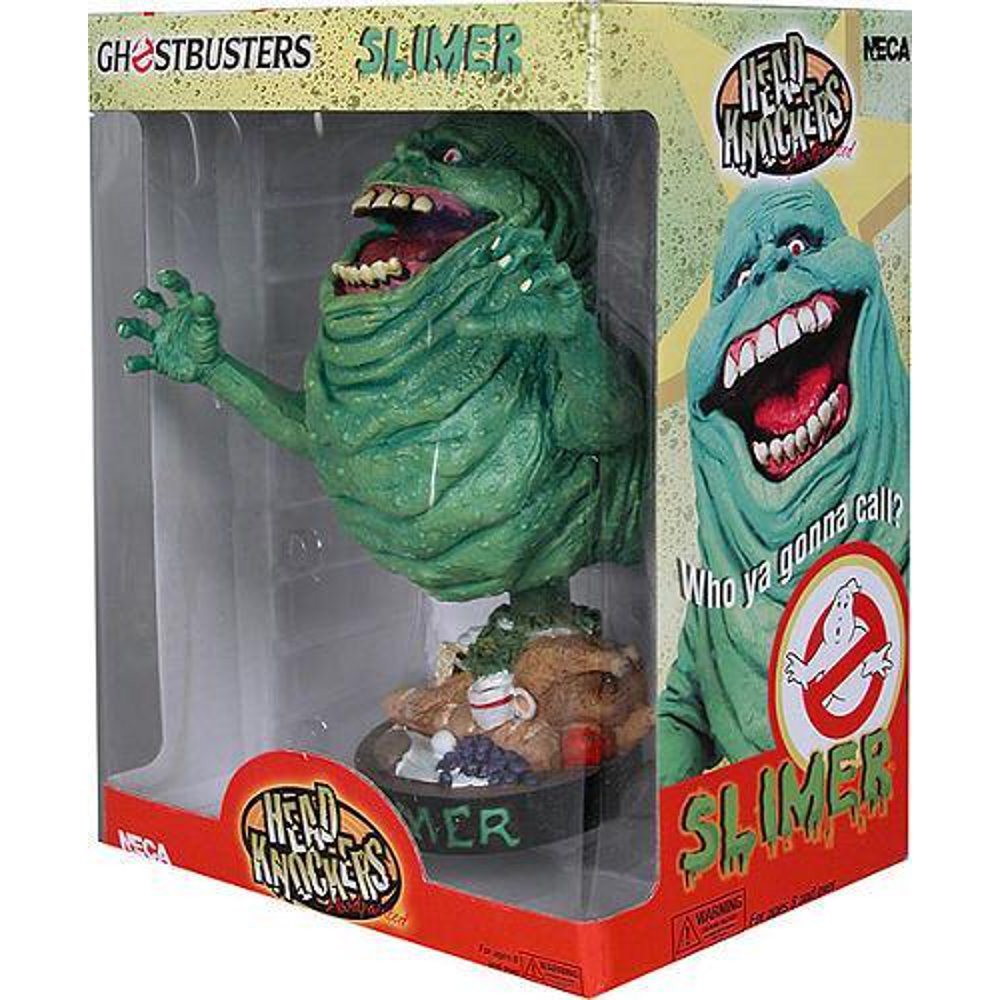 NECA Ghostbusters Head Knockers Slimer Bobble Head - Walmart.com