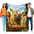 thumbnail image 1 of Jumanji anti-pilling, suave, ligera, esponjosa y acogedora de lujo para hogar y cocina – Perfecta para niños y adultos,130x150cm, 1 of 6