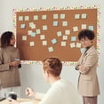 thumbnail image 4 of Shisuyan Bulletin Board Border Sticker Assorted Color 1Pcs 786x2.75x0.04Inch, 4 of 9