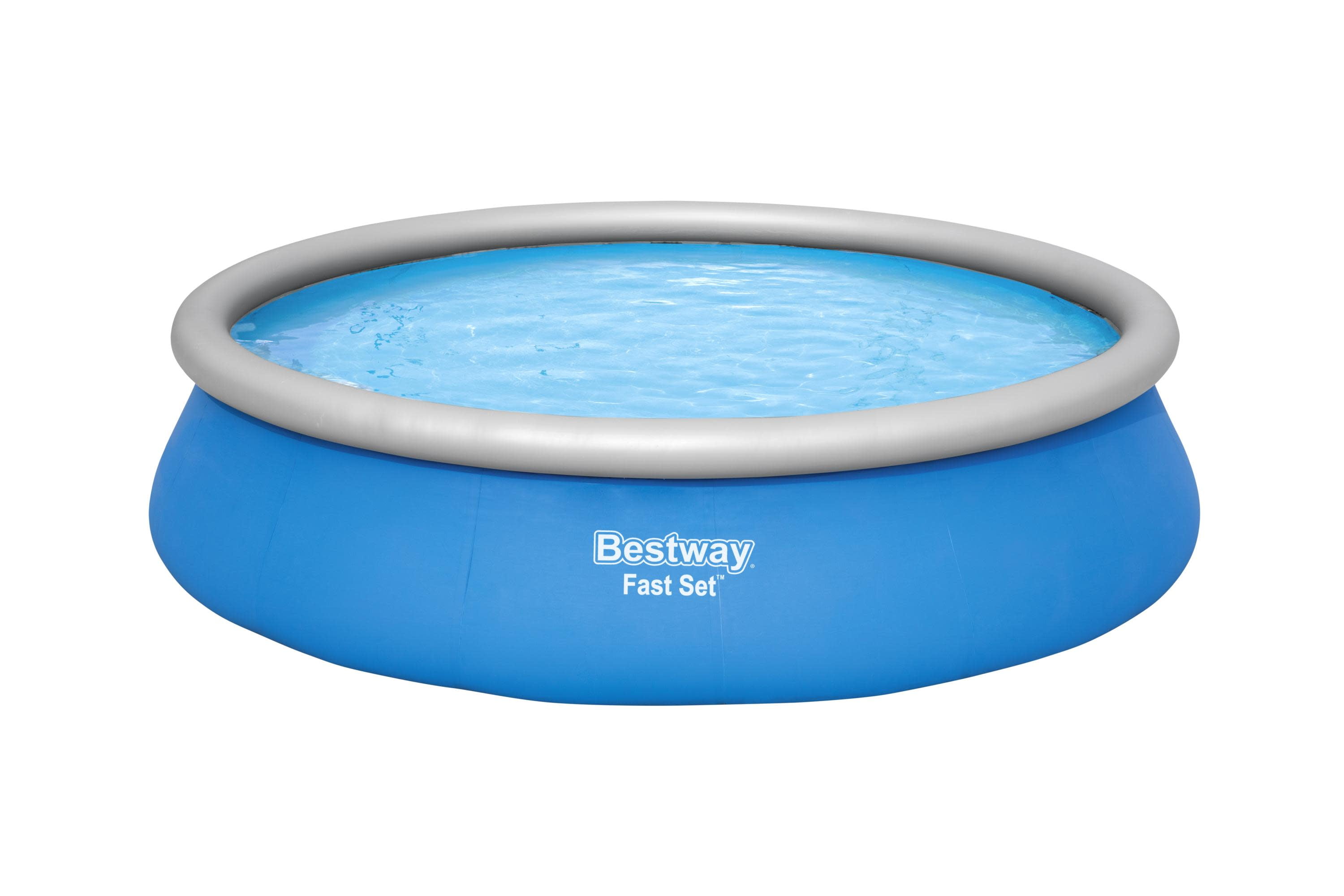 Bestway Fast Set 18' x 48" Round Inflatable Pool Set