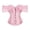 Pink, variant on Corset Top for Women Costume Renaissance Steampunk Bustier Top Sexy Lace Up Corset Top Festival Pirate Halloween