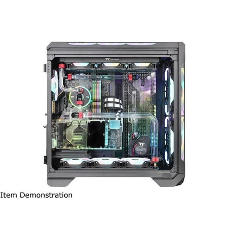 Thermaltake - View 51 Tempered Glass ARGB Full Tower Case - Black