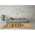 thumbnail image 3 of Ahgly Company Indoor Rectangle Persian Brown Traditional Area Rugs, 2' x 4', 3 of 4