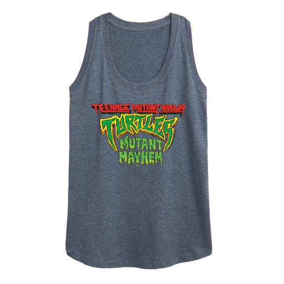 Teenage Mutant Ninja Turtles: Mutant Mayhem - Movie Logo - Plus Size - Women's Racerback Tank Top