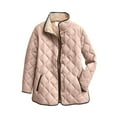 thumbnail image 2 of Pyhlmscde Women's Winter Quilted Long Sleeve Button Down Puffer Jacket, Winter Jackets for Women, Womens Coats And Jackets, Puffer Jacket Womens, 2 of 6
