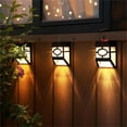 thumbnail image 5 of Solar Wall Lights Outdoor, 2 Modes Solar Led Waterproof Lighting for Deck, Fence, Patio, Front Door, Stair, Landscape, Yard and Driveway Path,Warm White/Color Changing,Pack of 8, 5 of 6