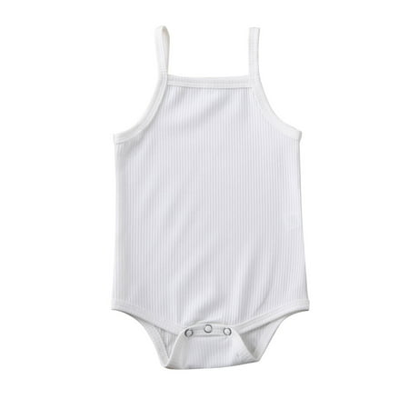 

Newborn Baby Boy Girl Romper Bodysuit Jumpsuit Playsuit Top Summer Casual Clothes
