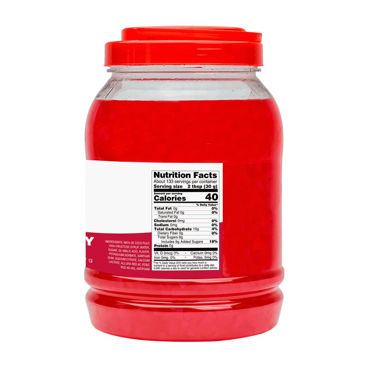 Tea Zone Strawberry Coconut Jelly (8.8 lbs)