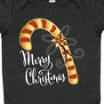 thumbnail image 4 of Inktastic Merry Christmas Red and Gold Candy Cane Boys or Girls Baby Bodysuit, 4 of 5
