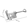 thumbnail image 2 of HONMEET 1 Ensemble Support de Parasol en Fer Argenté pour Usage Extérieur Support de Parasol de Patio Support Robuste, 2 of 8