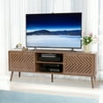 thumbnail image 6 of TV Stand for TV up to 70 Inch, Mid Century Modern TV Console, Entertainment Center with Storage for Living Room, 6 of 7