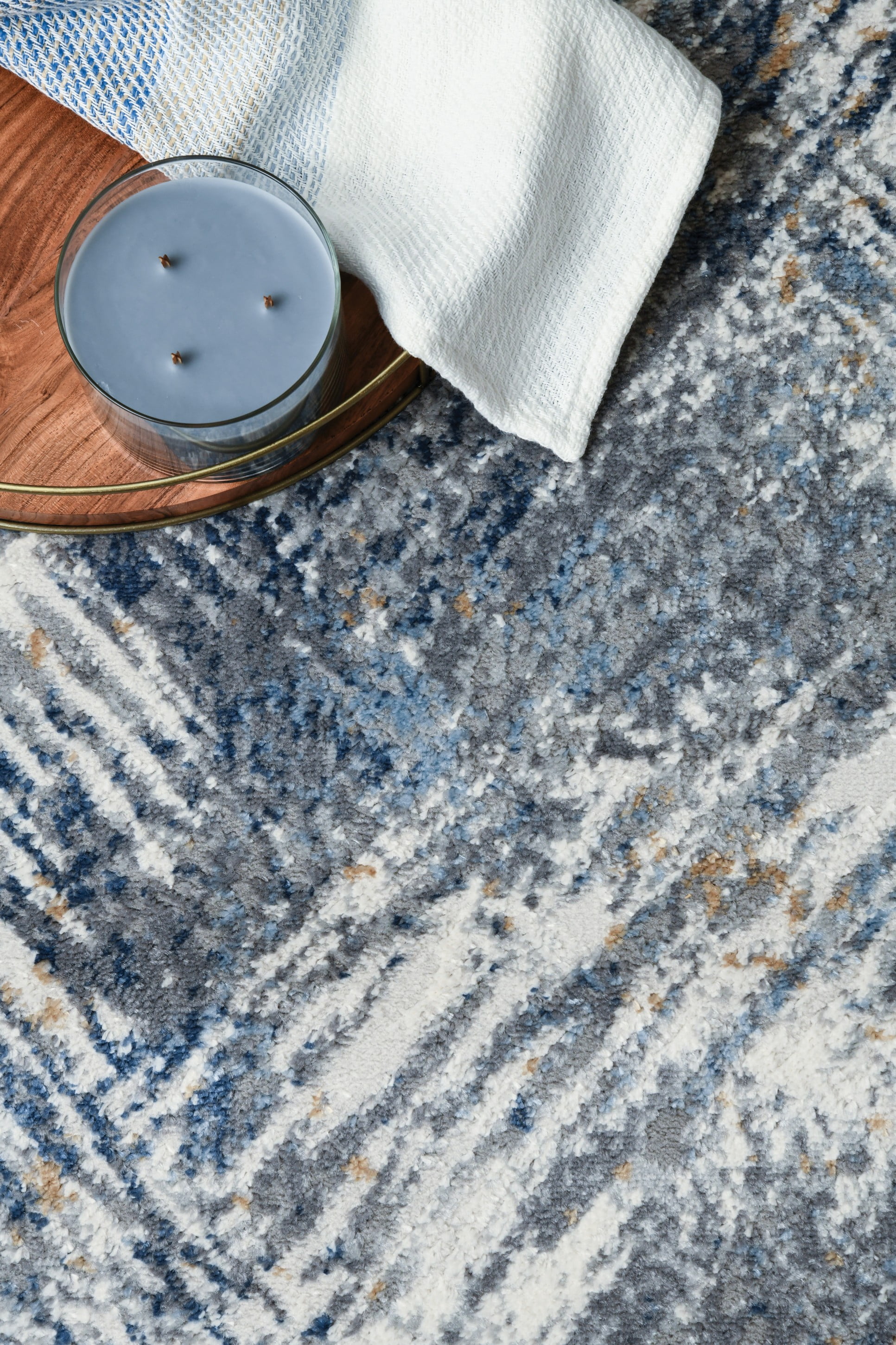 United Weavers of America Modern, Transitional Abstract Area Rug, 12.5' x 15'