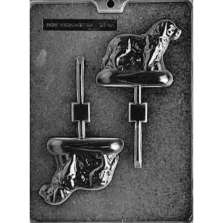 

Candyland Crafts NEWFOUNDLAND LOLLY Chocolate Candy Soap Mold | For Molding Chocolate Soap or Plaster | Food Safe Plastic Durable and Reusable Chocolate Making Mold - DOG025