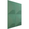 thumbnail image 2 of Ekena Millwork 11 7/8"W x 11 7/8"H Swindon EnduraWall Decorative 3D Wall Panel, Universal Pearl Metallic Sea Mist (12-Pack for 11.76 Sq. Ft.), 2 of 6