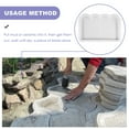 thumbnail image 4 of OULII Cement Brick Mold Plastic White With Garden Decoration 1Pack, 4 of 8