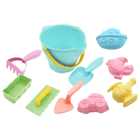 Beach Sand Toys Set with Sandbox Vehicle  Sand Molds  Bucket  Sand Shovel Tool Kits  Sand Toys for Toddlers Kids Outdoor Play