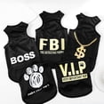 thumbnail image 2 of Funny and Breathable Thin Pet Vest T-Shirt - Affordable Fashion for Small Dogs, Cats, and Puppies ShopWise Round, 2 of 11