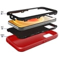 thumbnail image 4 of RDRKR IPHONE 15 PROMAX PHONE CASE WITH HOLSTER RED, 4 of 6