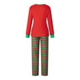 thumbnail image 5 of Nituyy Matching Family Christmas Pajamas Holiday Sleepwear Set Long Sleeve Pullover and Printed Pants S-XXL, 5 of 10