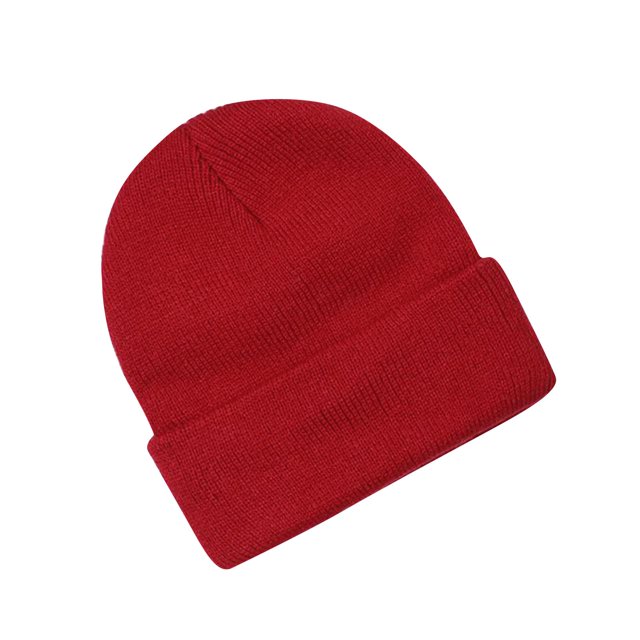 Pisexur Baby Hats Solid Color Ribbed Knit Beanie Hats Fashion Fall Winter Warm Soft Skull Caps for Age 0-3 Years