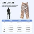 thumbnail image 4 of Vsdgher Leopard Brown Mens Pajama Pants Sleep & Lounge Pants, PJ Pants-XX-Large, 4 of 6