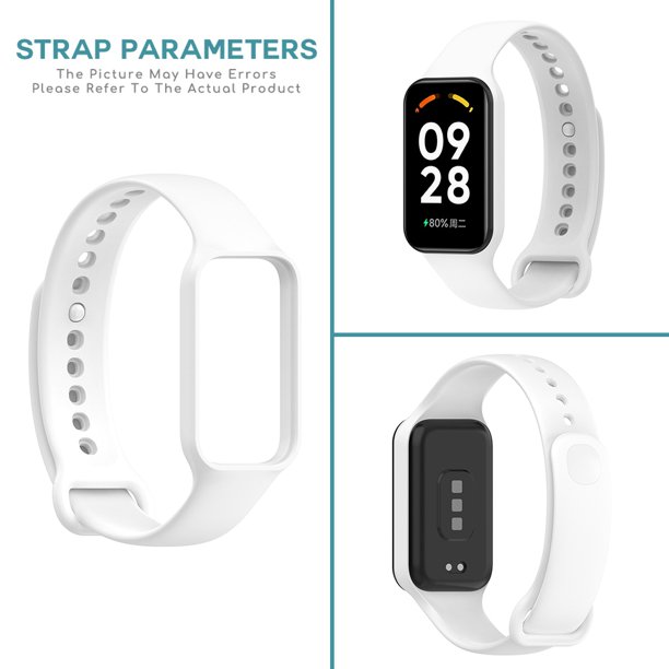Correa de reloj inteligente suave Bandas de reloj inteligente cómodas a prueba de agua para Redmi Band 2