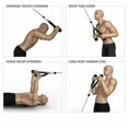 thumbnail image 4 of Gym Cable Machine Attachments - Pull Down, Tricep Rope, and Rotating Straight Bar, 4 of 4