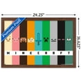 thumbnail image 6 of Minecraft - Pixel Bars Wall Poster, 14.725" x 22.375" Framed, 6 of 6