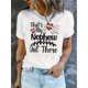 thumbnail image 1 of Camiseta Para Mujer Ropa De VeranoWomen'S Casual Polyester-Spandex T-Shirt with Football Heart Nephew Graphic, Crew Neck Short Sleeve Shirt for All SeasonsFather's Day, Mother's Day, New Year, Sprin, 1 of 7