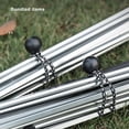 thumbnail image 2 of 12Pcs Tent Clips Canopy Rope Ball Elastic Fixed Boat canopy fixed clamp for Pole Tarps Weather-resistant Outdoors Multifunctional for Accessories Black, 2 of 9