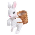 thumbnail image 2 of LiMimmuu Fish Ornament Fish Decoration Realistic Resin Rabbit Statue Clear Textured Ornament for Aquariums, 2 of 7
