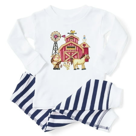 

CafePress - Farm Animals - Toddler Long Sleeve Pajama set