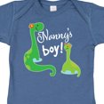 thumbnail image 4 of Inktastic Nannys Boy Grandson Dinosaur Boys Baby Bodysuit, 4 of 5