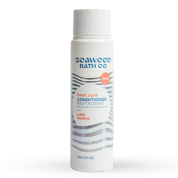SEAWEED BATH CO - Heat Care Shampoo, Lime Papaya Scent 12FO ( Pack of 1)