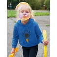 thumbnail image 2 of Funny Cute Spider W Heart Hoodie Toddler -Image by Shutterstock,  5 Toddler, 2 of 4