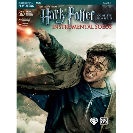 Pop Instrumental Solo Harry Potter Instrumental Solos: Flute, Book & Online Audio/Software, (Paperback)