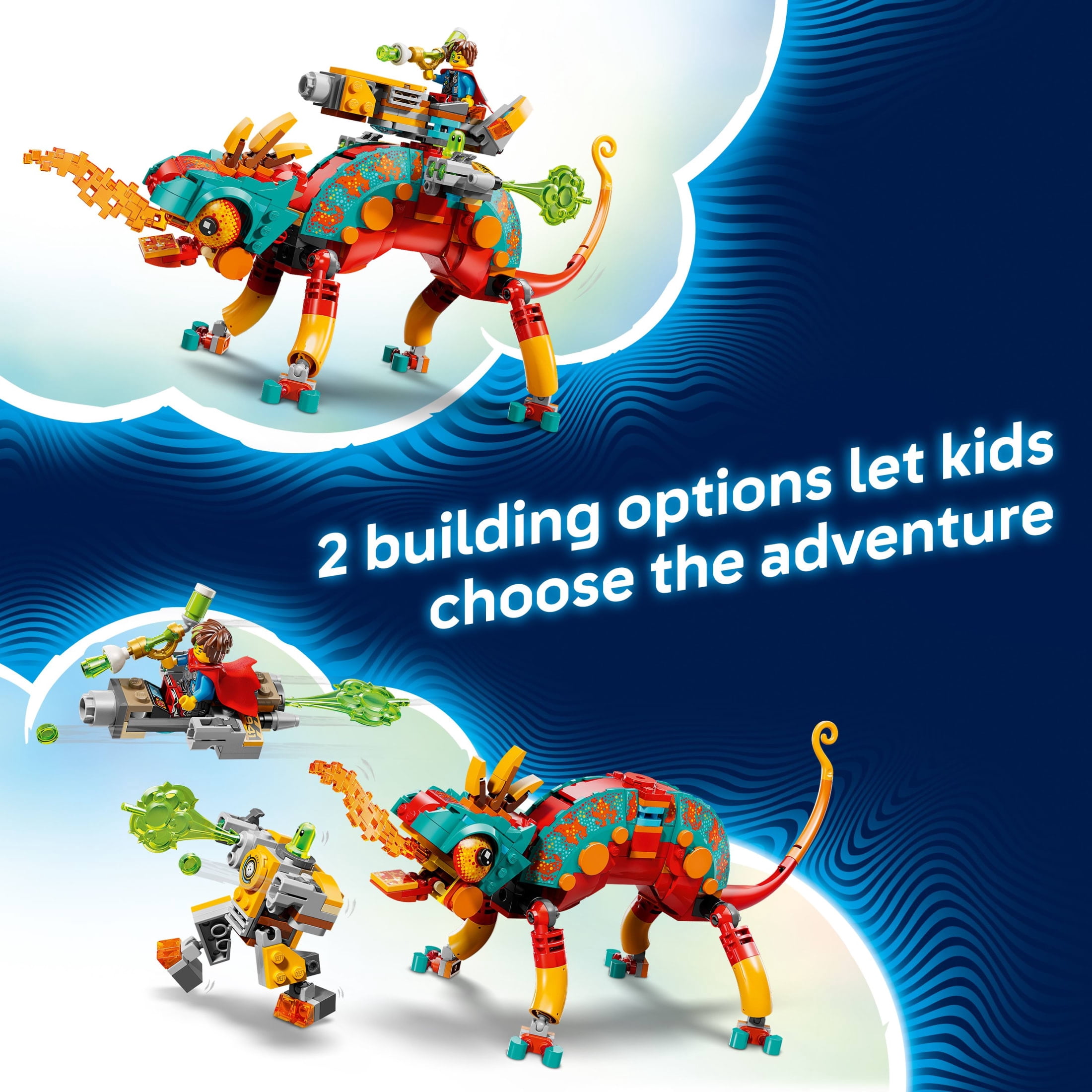 LEGO DREAMZzz Mateo‚Äôs Fire Chameleon Building Toy - Play Set for