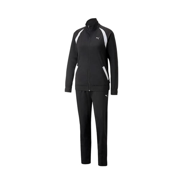Conjunto Puma Classic Tricot Suit Op Mujer Deportivo negro XS