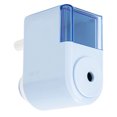 thumbnail image 2 of Yazoeia Hand Crank Pencil Sharpener Plastic Efficient Safety Protection Portable Pencil Sharpening Machine Blue AR-310-1589, 2 of 12