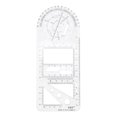 thumbnail image 1 of SHISUYAN Modèle de Dessin Géométrique Multifonction Règle d'Examen Mathématiques Fourniture Scolaire, 1 of 9