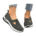thumbnail image 3 of Ludearly Women's Orthopedic Athletic Walking Shoes Slip On Casual Moderatearch Support Mesh-Comfortable Workout Sneakers, 3 of 9