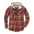 thumbnail image 4 of Legendary Whitetails Men's Camp Night Berber Lined Hooded Flannel, 4 of 5