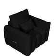 thumbnail image 3 of Contemporary Black Teddy Sofa with Cotton Filler | Adds Style to Primary Living Spaces, 3 of 6
