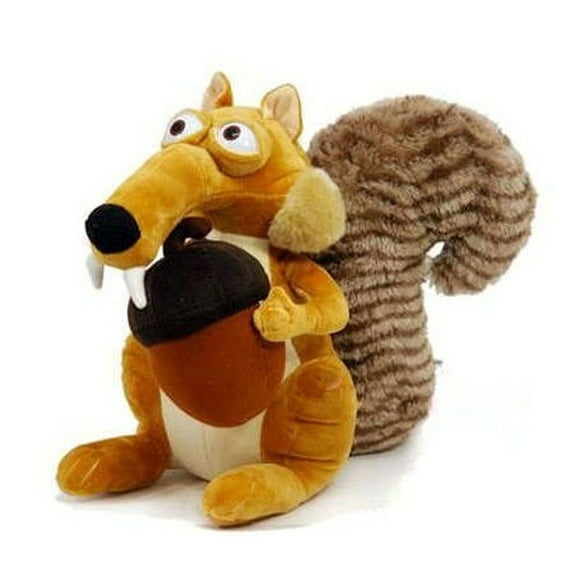 Children  3 SCRAT Squirrel Stuffed Plush toy 7 in  NEW XMAS Gifts
