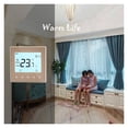 thumbnail image 3 of C505G Electric Floor Heating 16A Thermostat, Temperature Programmable Thermoregulator Controller NTC For Gas Boiler Server ,Save Energy, 3 of 7