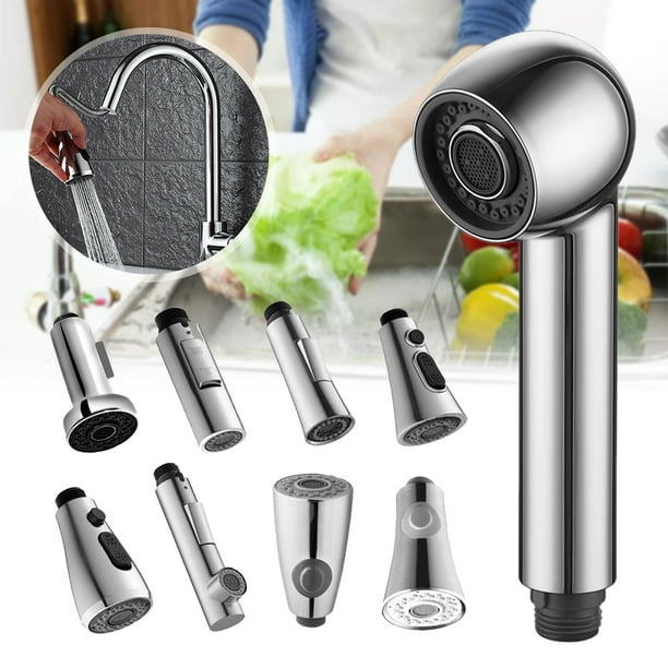 Faucet Spray Head Kitchen Sink Faucet Sprayer Head Nozzle Pull Out Hose Sprayer Replacement Part Faucet Head Kitchen Tap Sprayer Spout Walmart Com Walmart Com