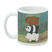 We Bare Bears Bear Stack White Mug